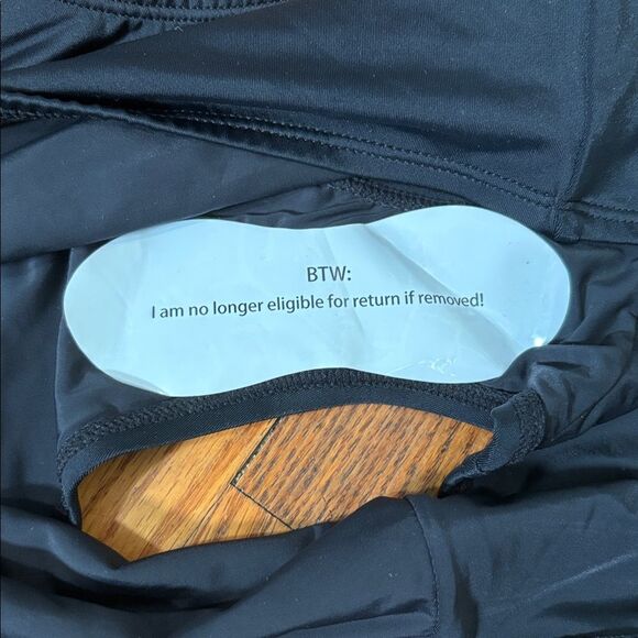 Andie Bikini Set Havana Top High Waisted Bottom Black‎ size XXL NWT - Picture 6 of 7